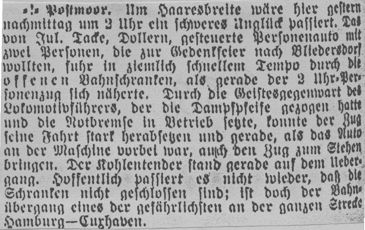 Bahnübergang